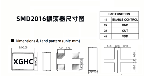 金屬封裝振蕩器系列-特性，應(yīng)用簡介